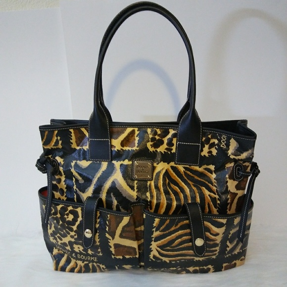 Dooney and Bourke June Animal Print Handbag - Picture 5 of 8